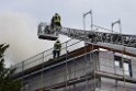 Dachstuhlbrand Koeln Poll Geislarerstr P012